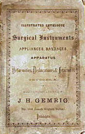 J. H. Gemrig Civil War catalogue