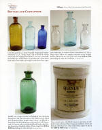 Civil War U.S. Army Hosp. Dept. medicine bottles and jars